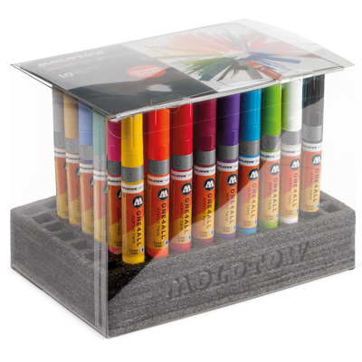 MOLOTOW ONE4ALL Acrylic Twin Marker Complete Set (50pcs)