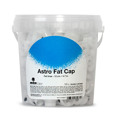 FATCAP ASTRO transparent-black - 120er Bucket