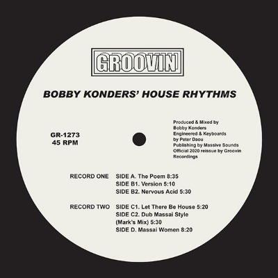 Bobby Konders - House Rhythms - Vinyl 2x12\"