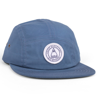 LASER 5Panel Cap BARCELONETA steel blue