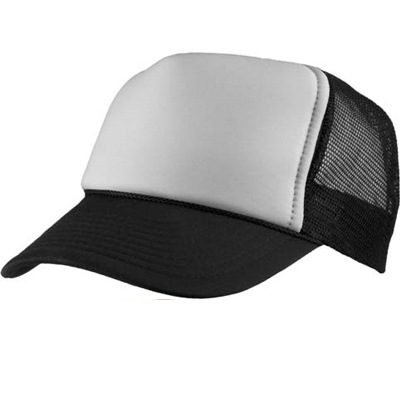 Baseball Trucker Cap black/white