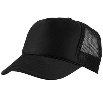 Baseball Trucker Cap uni black