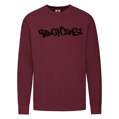 BERNCITYCRIME X SCHMIER Sweater burgundy