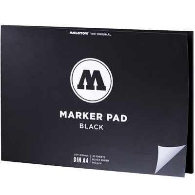 MOLOTOW Marker Pad Black A4