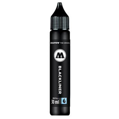 MOLOTOW BLACKLINER BRUSH Refill 30ml