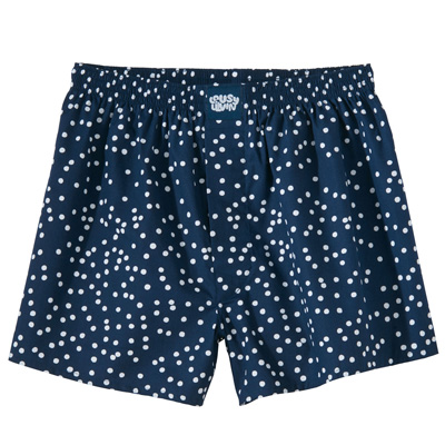 LOUSY LIVIN Boxershorts DOTS navy/white