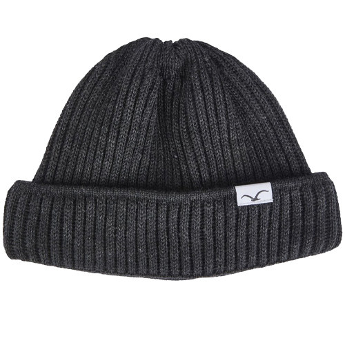 CLEPTOMANICX Beanie STORM SHORT - heather forged iron