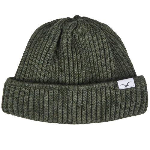 CLEPTOMANICX Beanie STORM SHORT - riffle green