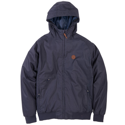 CLEPTOMANICX Winter Jacke POLARZIPPER HEMP II dark navy