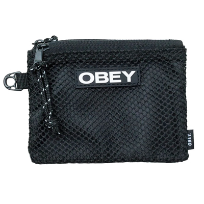 OBEY Wallet COMMUTER SMALL POUCH black