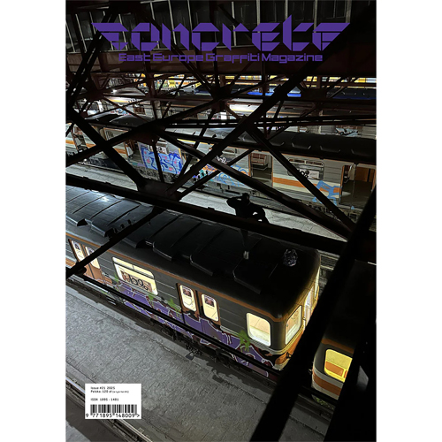 CONCRETE Magazine 21 - East Europe Graffiti Magazine
