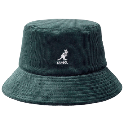 KANGOL Bucket Hat CORD BUCKET forrester green