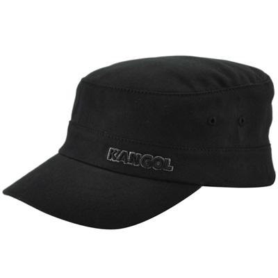 KANGOL Cotton Twill Army Cap black