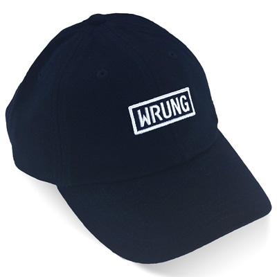 WRUNG Baseball Cap LASS navy