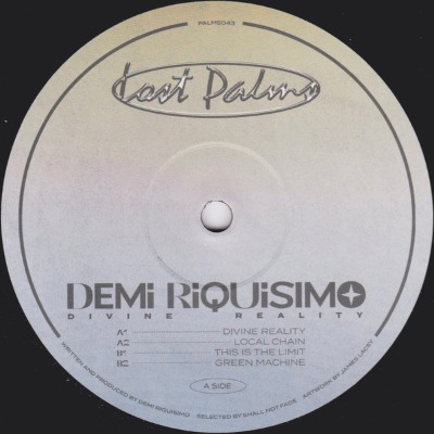 Demi Riquisimo - Divine Reality EP - Vinyl 12\"