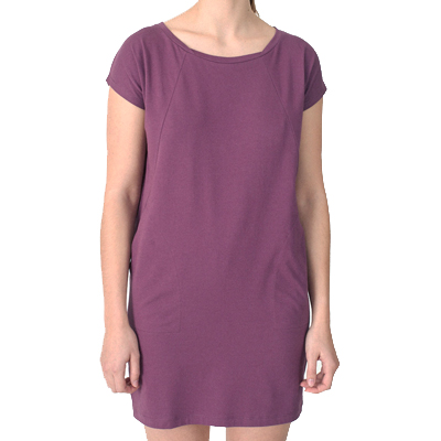 CLEPTOMANICX Girl Dress ORGANICX crushed violet