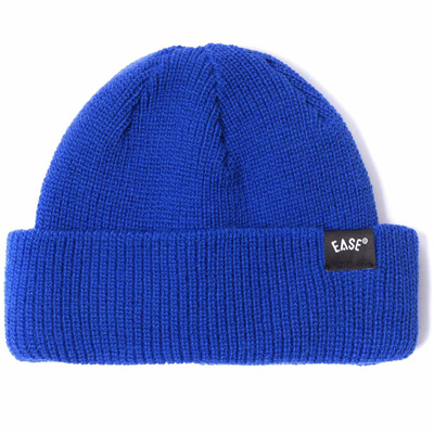 EASE Beanie LOGO royal blue