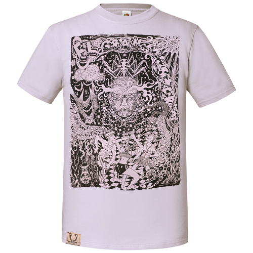 LOW LIFE CLOTHES T-Shirt EL GRAN - lavender
