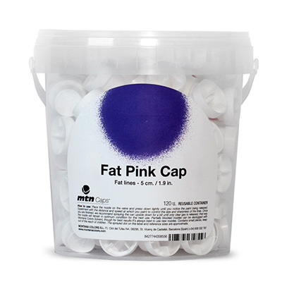 FATCAP PINK white-pink - 120er Bucket