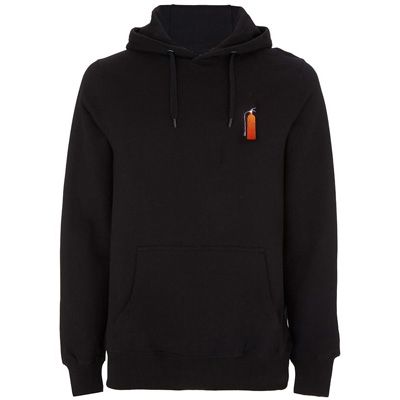 SIXSIXSEVEN Hoody FEUERLÖSCHER black