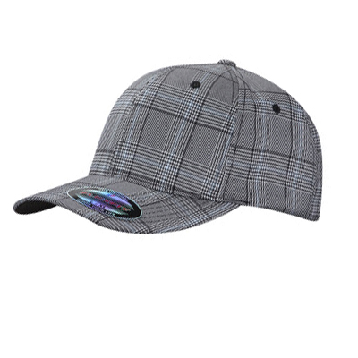 FLEXFIT Original Cap PLAID black/white