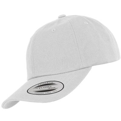 FLEXFIT Low Profile Baseball Cap white