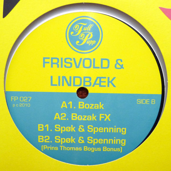 Frisvold & Lindbaek - Bozak / Spok & Spenning - Vinyl 12\"