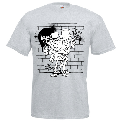 LAYUP X ROSY ONE T-Shirt FREAKS heather grey