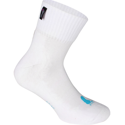 FUSSVOLK Socken HALB weiss