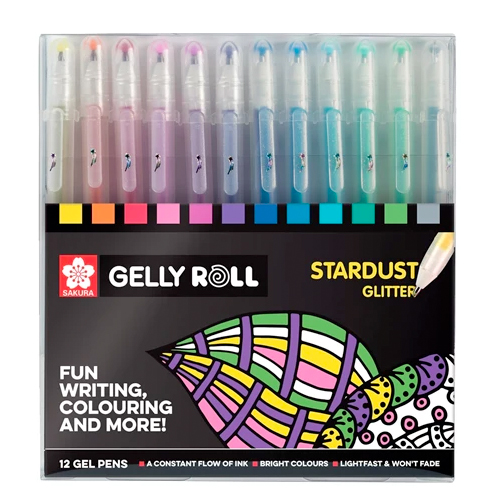 SAKURA Gelly Roll 12er Set Stardust Glitter