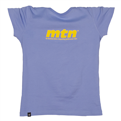 MONTANA COLORS MTN Girl Shirt MTN LOGO lilac/yellow