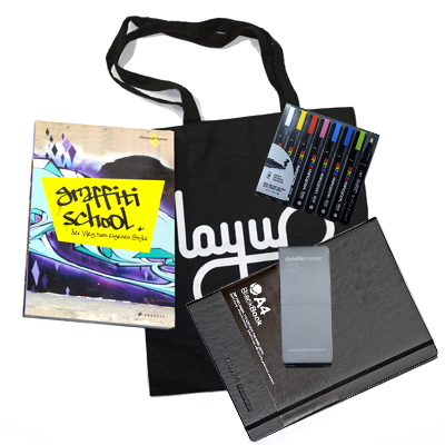 Graffiti Starterkit I Geschenk-Set