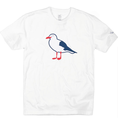 CLEPTOMANICX T-Shirt BASIC TEE - OG GULL - white