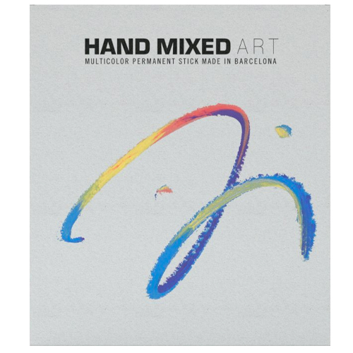 HAND MIXED Multicolor A Art Box - 6 Units