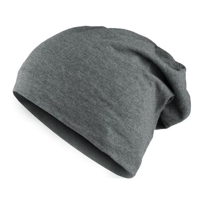 HEATHER JERSEY Summer Beanie black heather