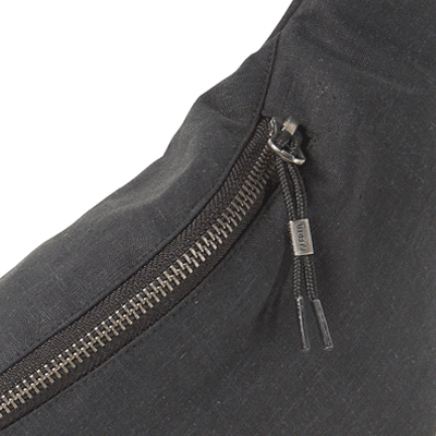 Cleptomanicx Hemp Hipbag Tasche Schwarz 