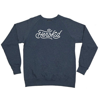 HEROKID Sweater SIGNATURE heather navy