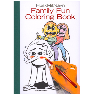 HuskMitNavn - Family Fun Coloring Book