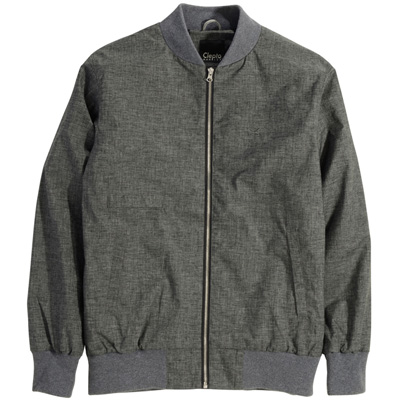 CLEPTOMANICX Jacke UTAS heather grey