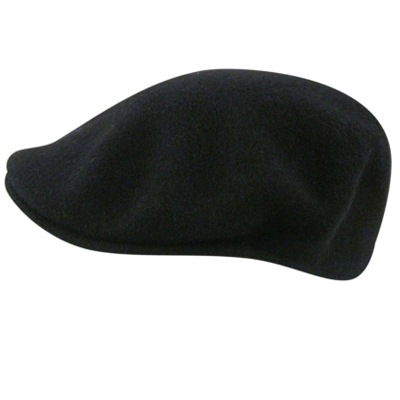 Kangol Headwear - KANGOL Flat Cap WOOL 504 dark blue - Diverse Caps