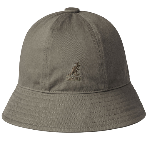 KANGOL Bucket Hat WASHED CASUAL - smog