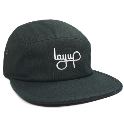 LAYUP 5Panel Cap LOGO black