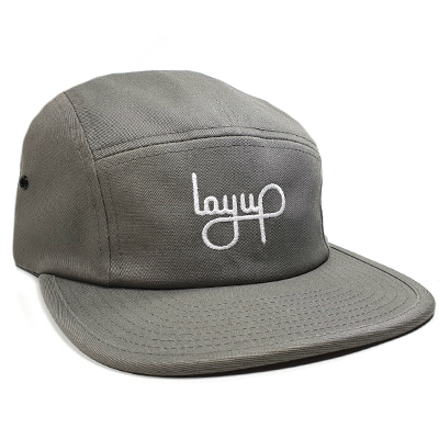 LAYUP 5Panel Cap LOGO dark grey