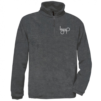 LAYUP Half-Zip Fleece LOGO grey