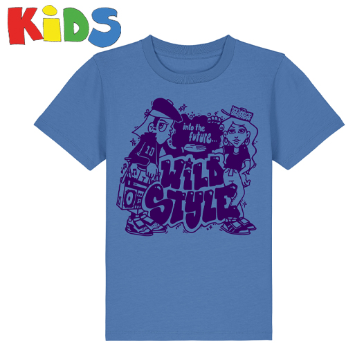 LAYUP X ROSY ONE T-Shirt WILD STYLE - bright blue - Kids