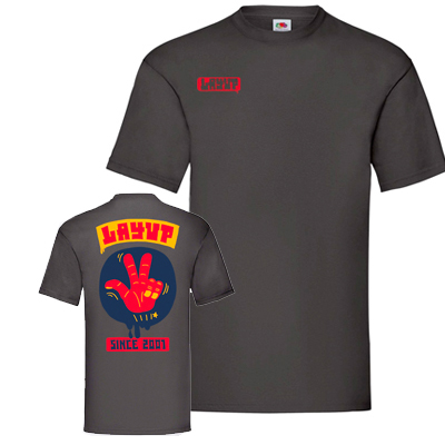 LAYUP T-Shirt SINCE 2001 black