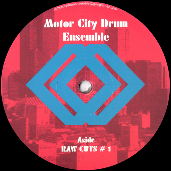 Motor City Drum Ensemble - Raw Cuts No 1 - Vinyl 12\"