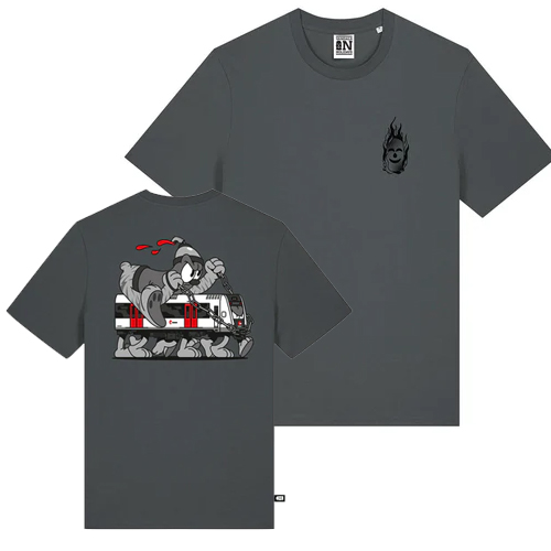 VANDALS ON HOLIDAYS T-Shirt METRO VALENCIA - dark grey