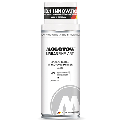 MOLOTOW Urban Fine Art Styrofoam Primer 400ml Spraycan