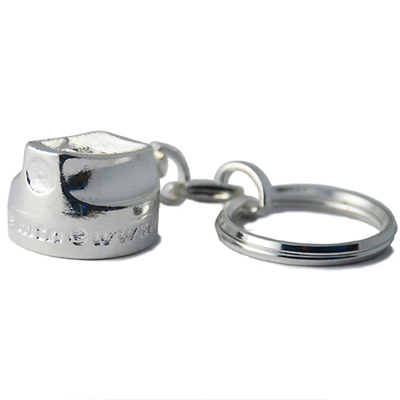 MONTANA COLORS Schlüsselanhänger BANANA CAP silver